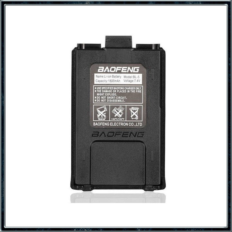 Baterai Baofeng / Pofung UV-5R Li-Ion 1800mAh Lithium Battery HT