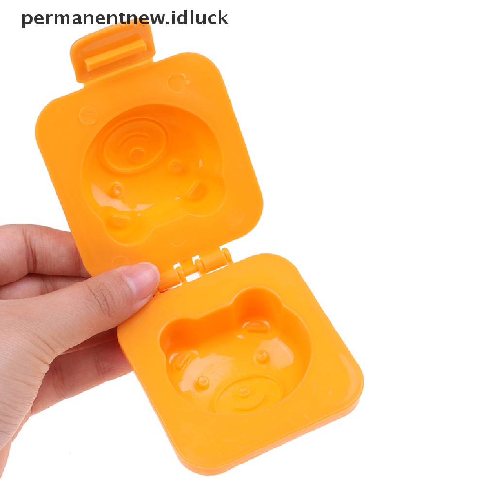 [luckypermanentnew] Cetakan Bola Nasi Bayi Cetakan Kartun Sushi Rice Mold Fish Car Jingle Cat Egg Mold [ID]