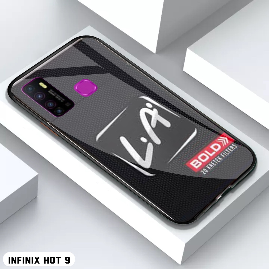 [COD]Case Infinix Hot 9/9 Play Casing Hp Motif Rokok Aesthetic Gambar Custom Desain Kekinian Aesthet