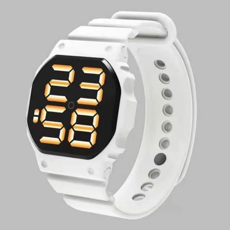 Terviral Jam Tangan Led Men Women Kasual Cantik Terlaris Bisa COD Free Box