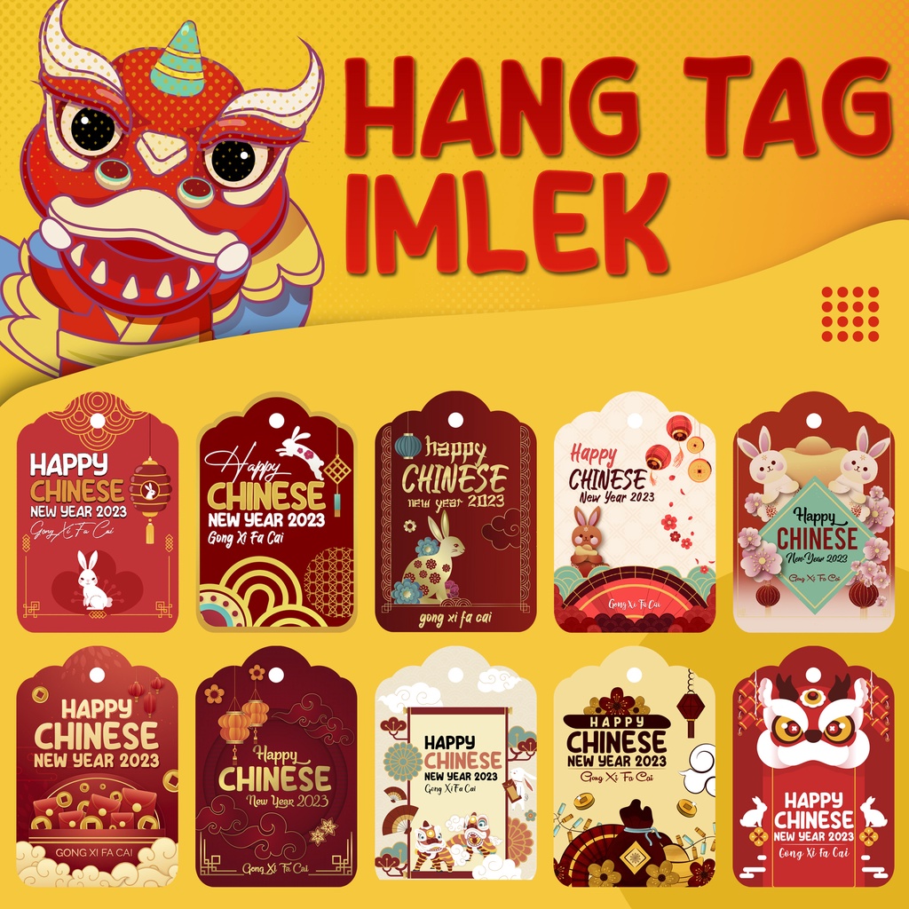 

HANG TAG IMLEK/CHINES NEW YEAR 2023(1 BUNGKUS ISI 10PC)