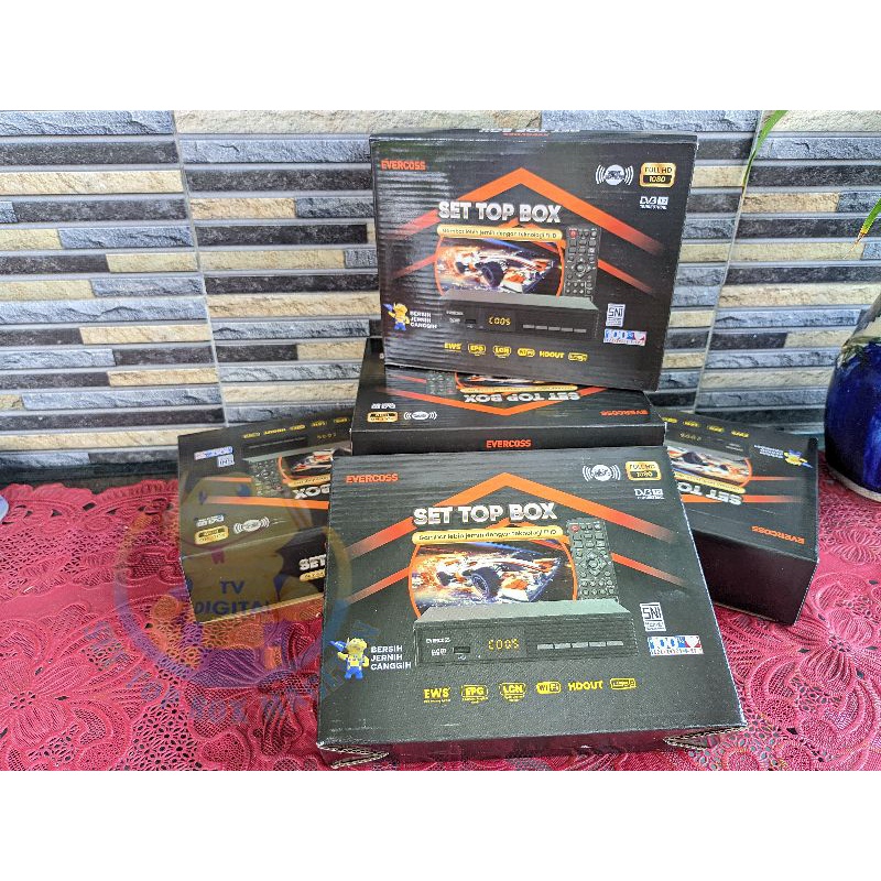 Ready Stok... Set Top Box Evercoss Prime, STB Evercoss Pro, STB Evercoss, Set Top Box Evercoss