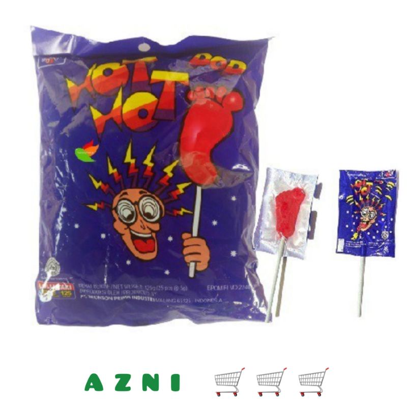 

HOT HOT POP Permen Kaki Isi 25pcs