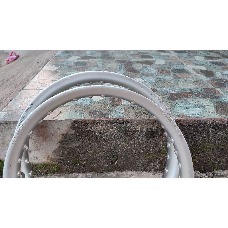 Velg TDR U shape 160/185 ring 17 warna silver