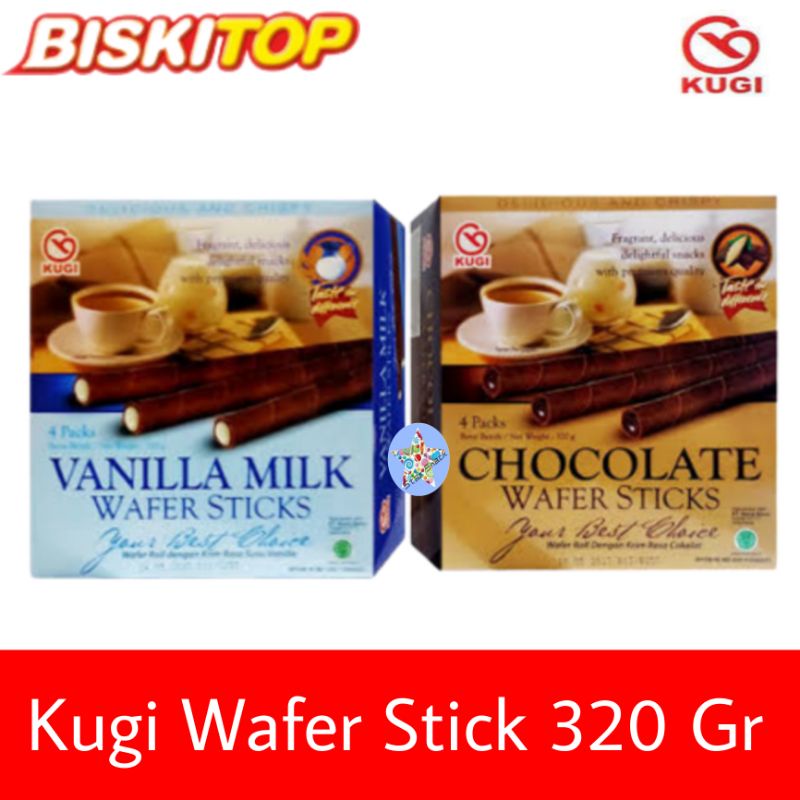 Kugi Wafer Stick 320gr