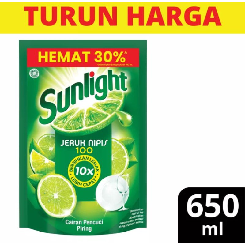 Sunlight Jeruk Nipis 650ml