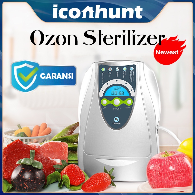 ⭐Garansi⭐Ozone Food Sterilizer Fruit Vegetable Meat Sea Food Menghilangkan Baunya Bakteri Ozone Purifier ly