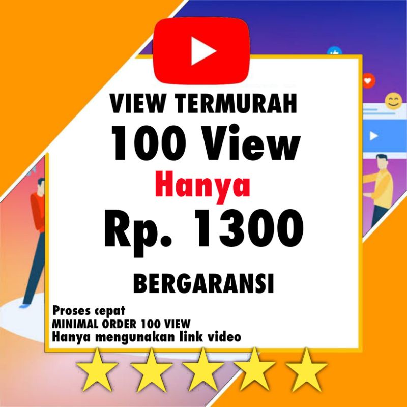 JASA VIEW YOUTUBE PERMANEN BERGARANSI LEWOSTORE