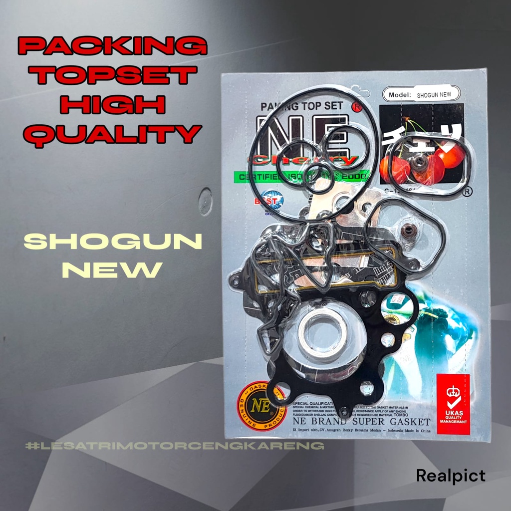 PAKING TOP SET SUZUKI SHOGUN R 110 NEW PACKING TOPSET GASKET CHERRY