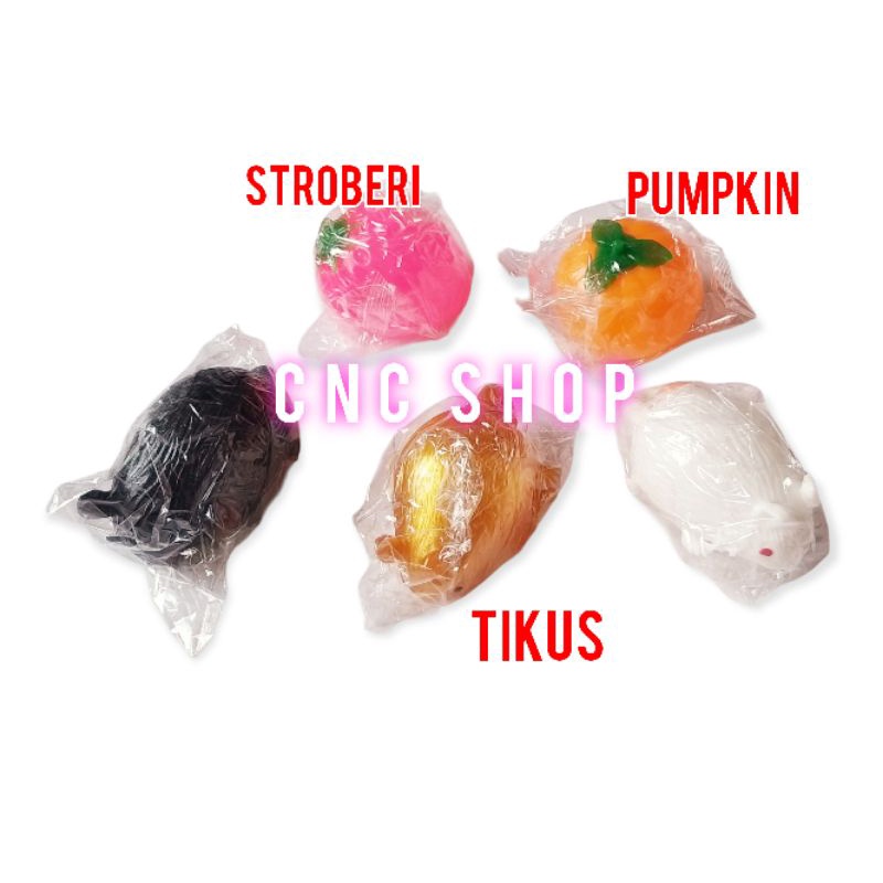 Squishball Stressball Buah Buahan Telor Splat Toys Bola Pencet Air Bola Banting Mainan Anak Anti Stress Murah