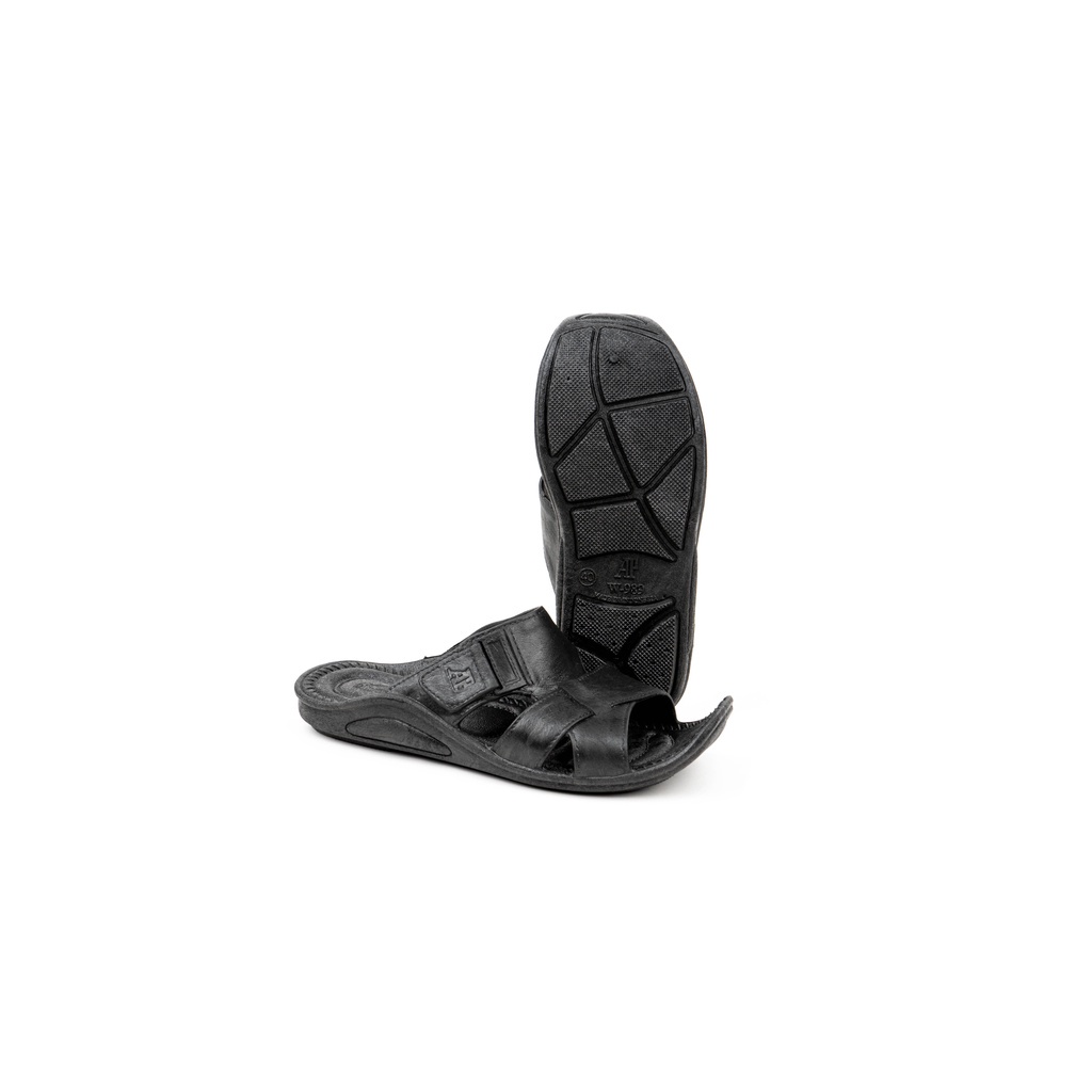 Sandal Slop Pria AP 989 Hitam - Sandal Slide