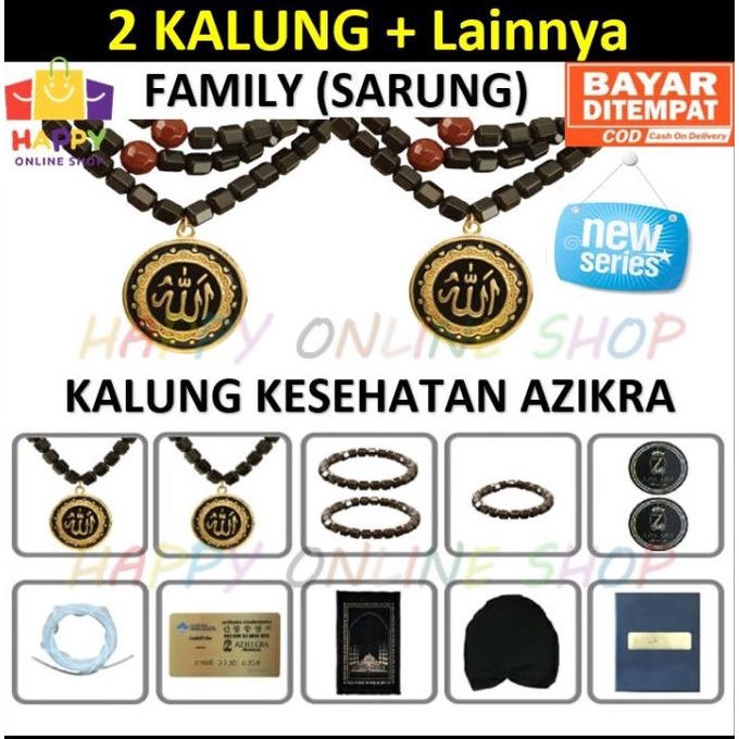 Promo AZHIKRA - AZIKRA Premium Tasbih Kesehatan - Kalung Azikra - Original