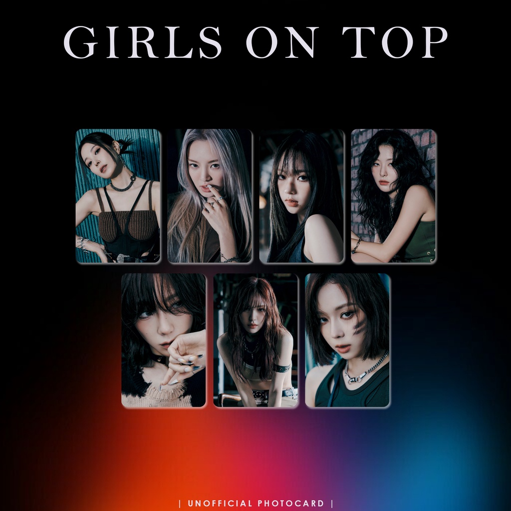 Unofficial Photocard GIRLS ON TOP GOT THE BEAT