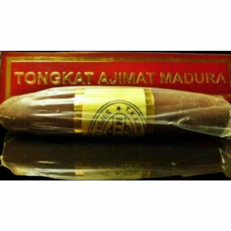 Tongkat Madura perapat v kokoh lebih besar original (COKLAT)