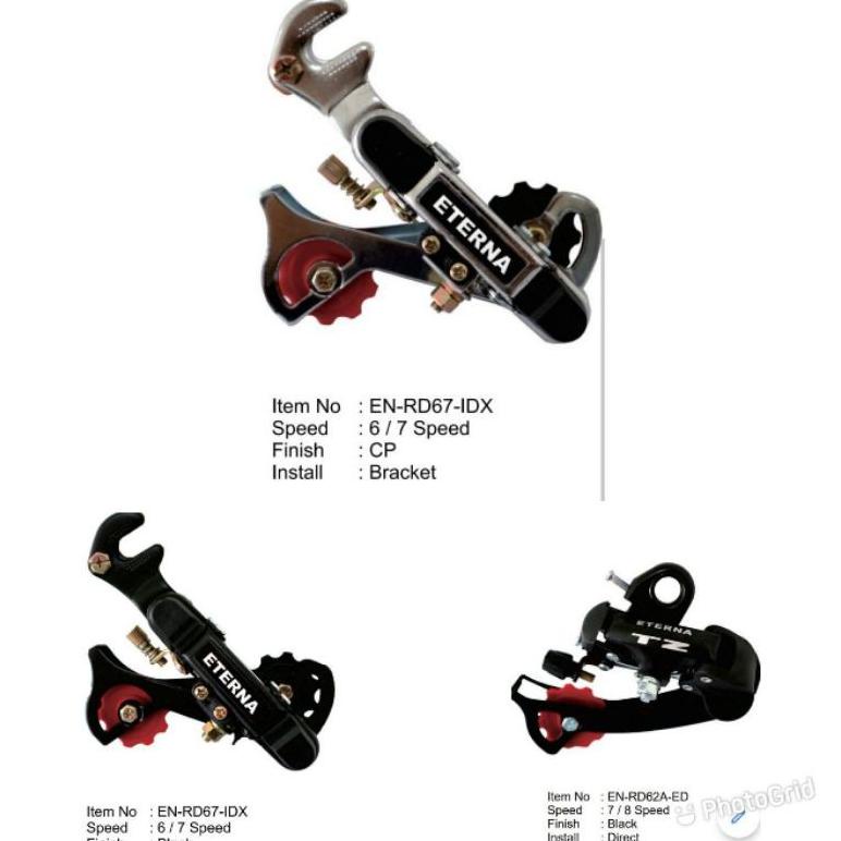 eterna rd rear 6/7 speed