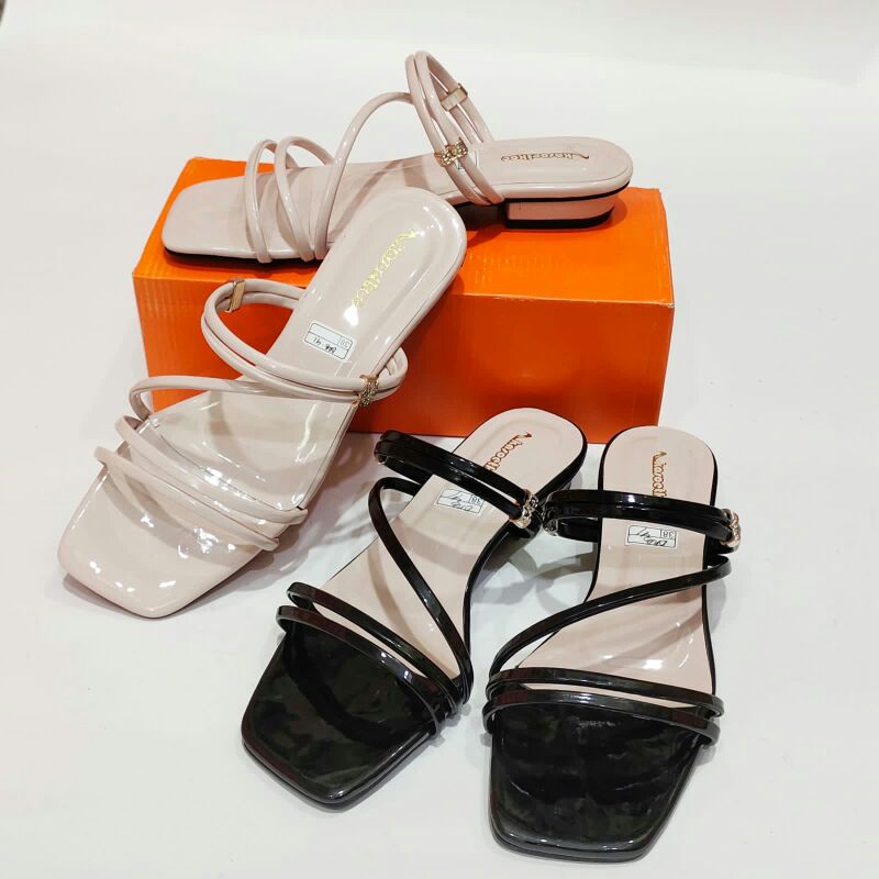 SANDAL WANITA HAK TAHU TALI M310 3CM KASOETKOE