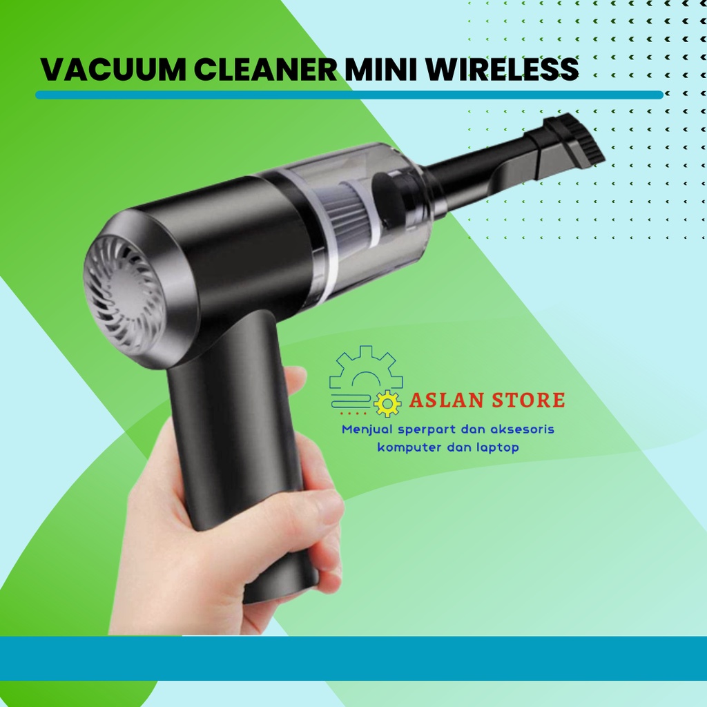 Vacuum Cleaner mini Portable Cordless Wireless Vacum 2in1 LED Light Vacum Cleaner Wireless Portable Mini Vakuum Penghisap Debu vakum cordless murah