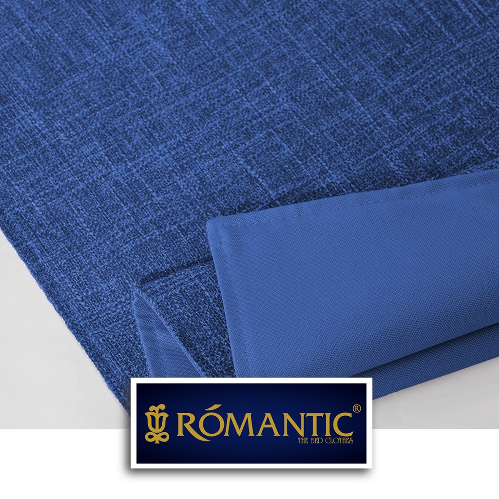 Bed Runner / Selendang kasur Blue by ROMANTIC standard Hotel minimalis