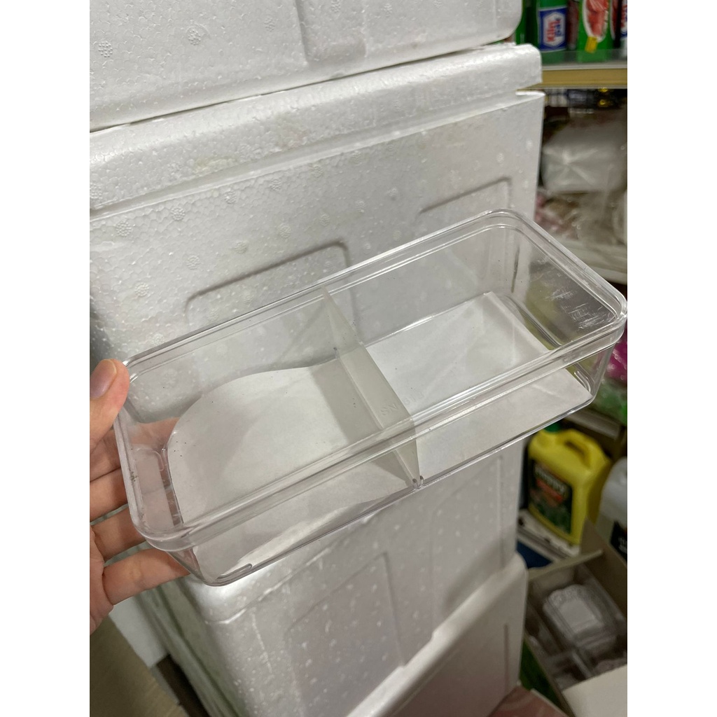 Toples Kue Kering / Nastar Kotak Sekat 2 Kecil