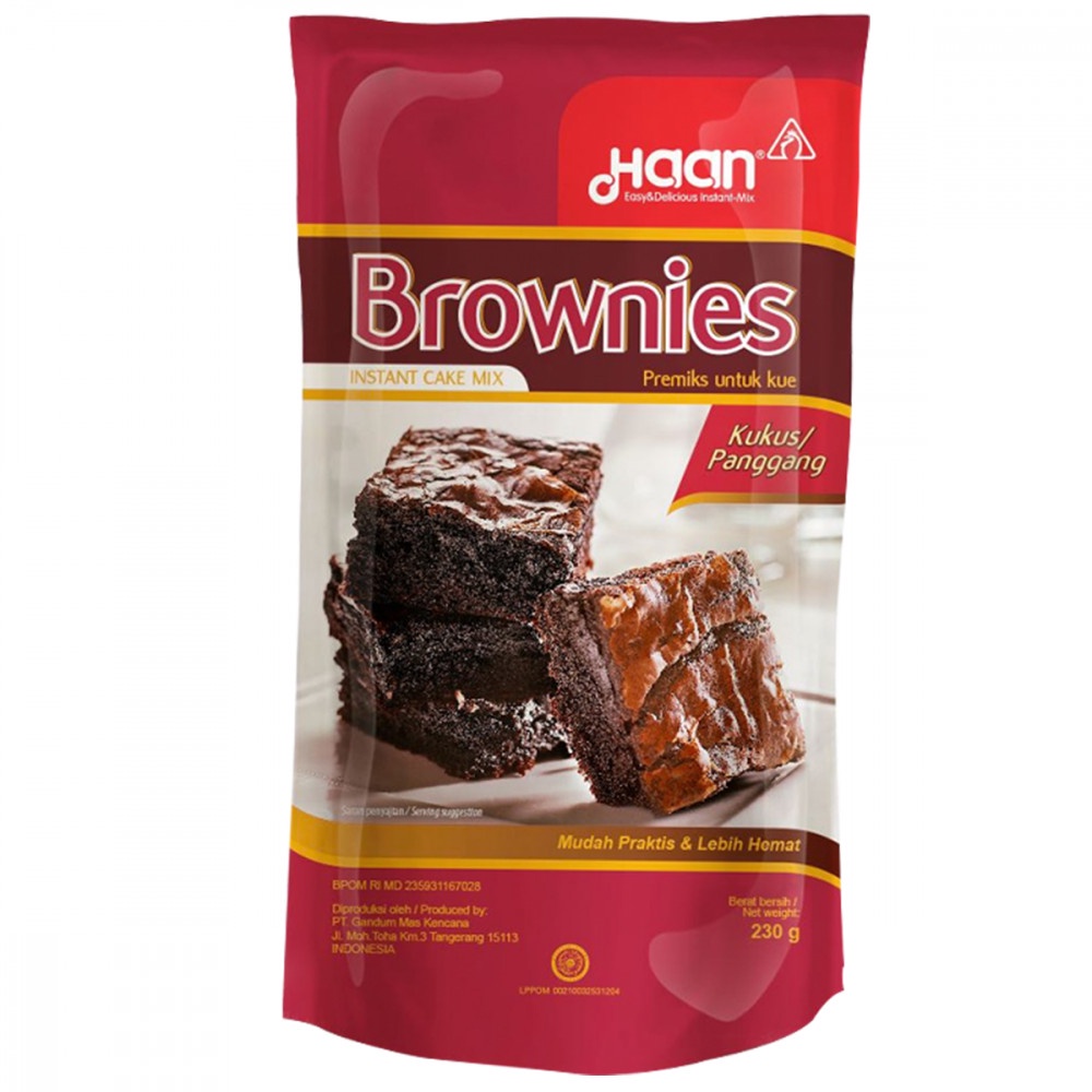 

Haan Brownies Instant 230gr