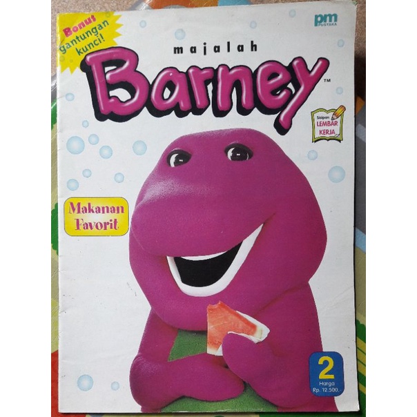 Buku Anak - Majalah Barney