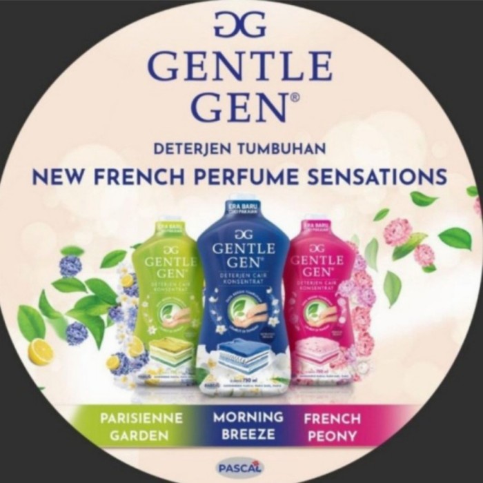 Dete Gentle Gen Deterjen Cair 750Ml 1 Dus Isi 6Pcs