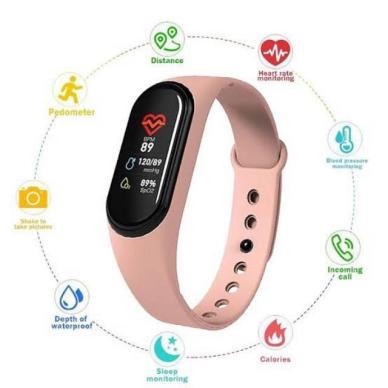 Smart Watch M4 / smartwatch m4 Like Mi Band 4/ M 4 Smart Band SPORT