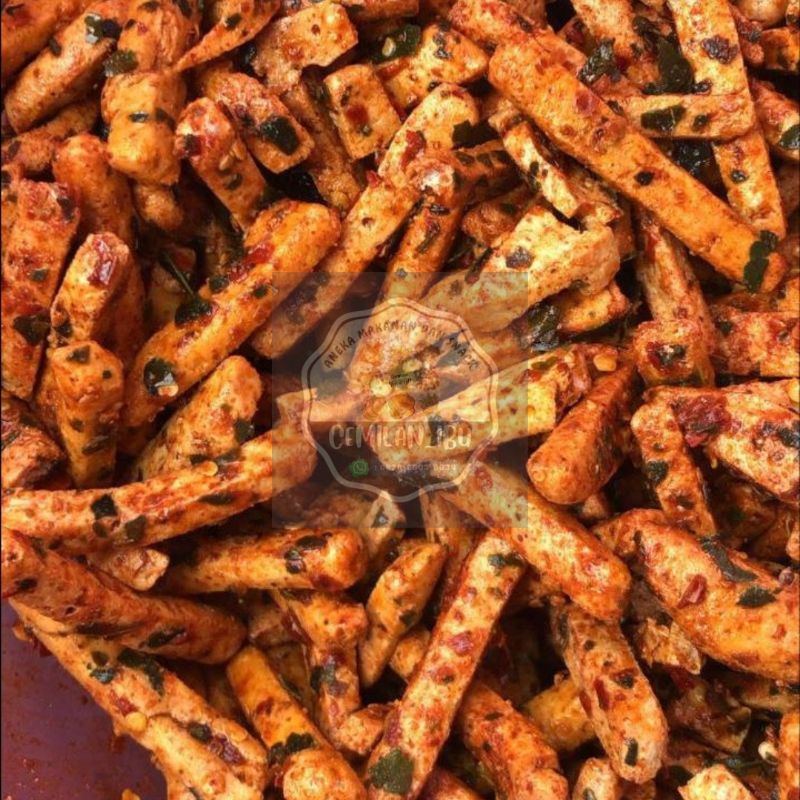 

Basreng pedas daun jeruk/kemasan 100gr