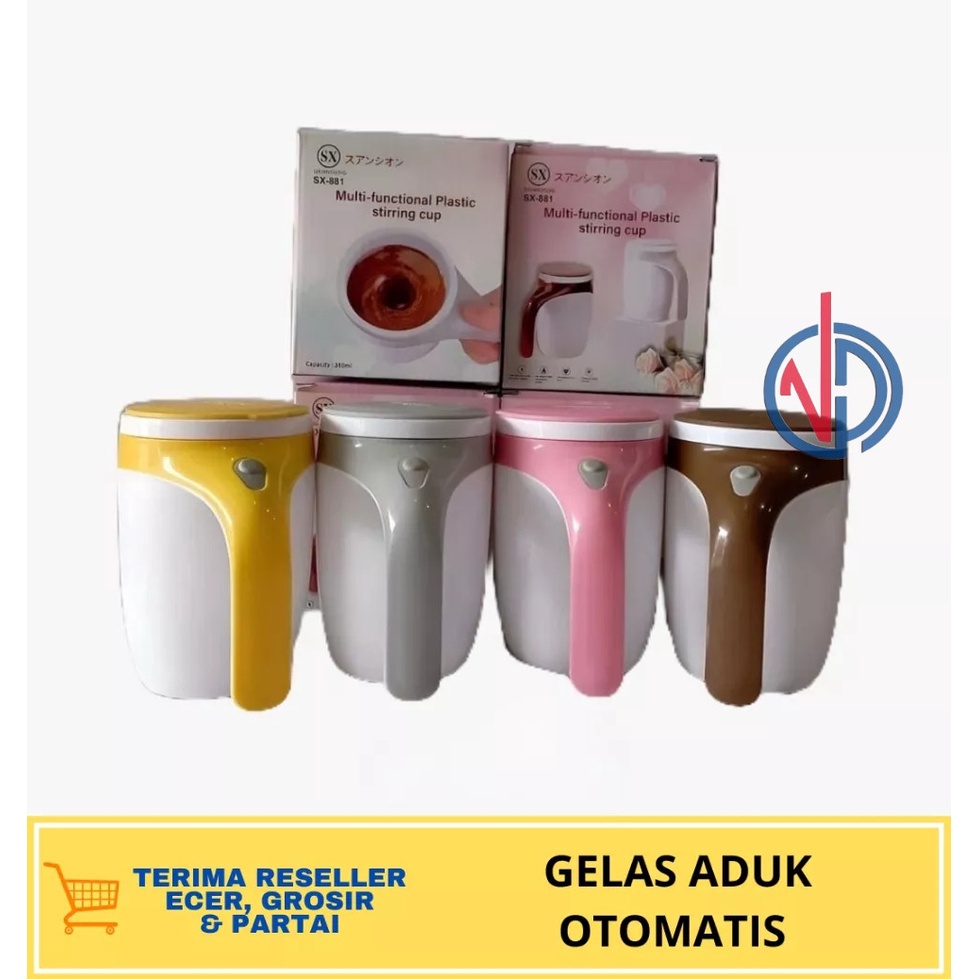 GELAS ADUK OTOMATIS GELAS ELEKTRIK CANGKIR MUG OTOMATIS  VD