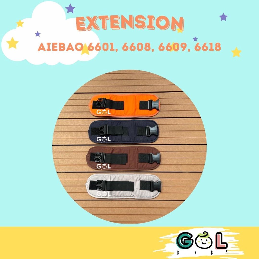 READY STOCK GENDONGAN BAYI EXTENTION AIEBAO TYPE 6609, JOSH 6618, ANIMAL 6626, diamond 6629