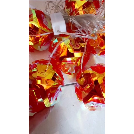 Lampu Lampion Imlek / Lampu LED Viral / Lampu Rose LED / Lampu Bola