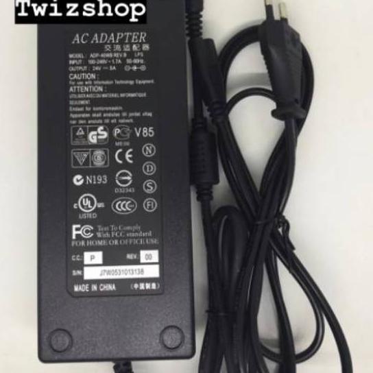 Discount[FG2]-Adaptor 24V 5A / Adaptor 24 Volt 5 Ampere