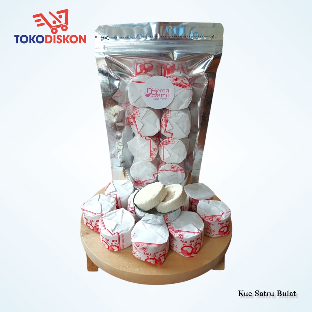 

Snack Kue Satru Bulat Jadul Tau Sa Ko Kue Koya Bulat Lumer Homemade Kualitas Premium
