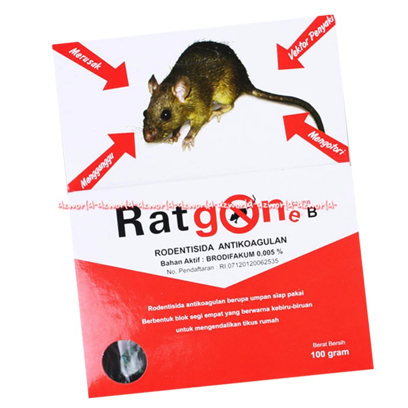 Ratgone Racun Tikus Ratgon Pembasmi Tikus Pest Control Umpan Tikus Ratgon Rat Gone Rats Mouse Pengendali Hama Mose