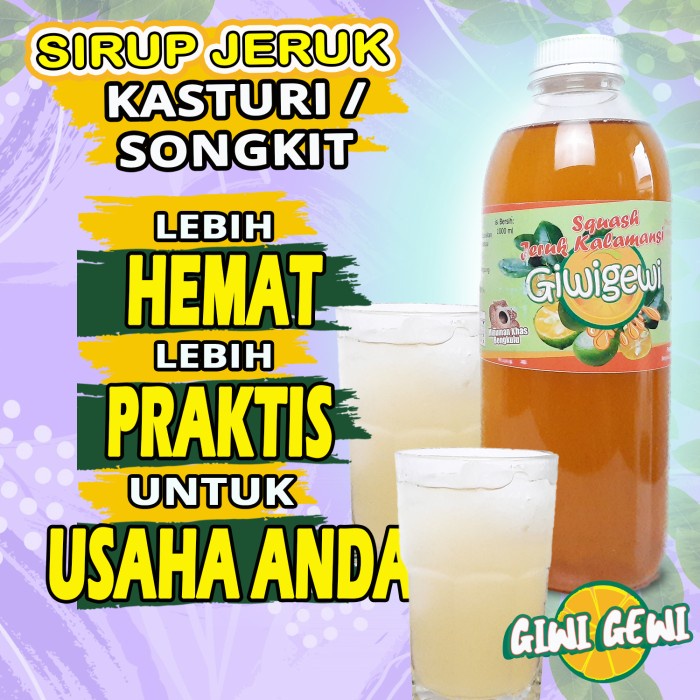 

SIRUP JERUK BENGKULU KALAMANSI JERUK KUNCI 1 LITER KIRIM DARI JAKARTA