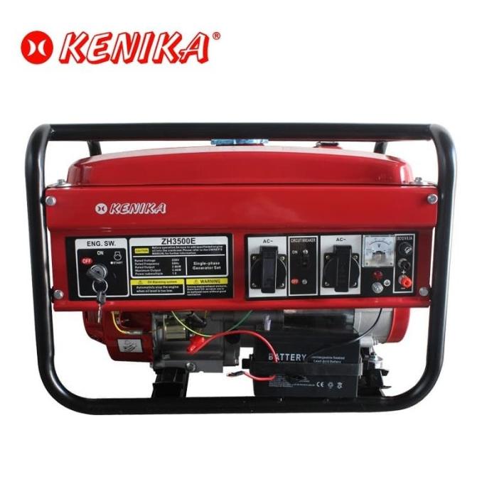 GENSET KENIKA 4TAK 3000W / 3KW KENIKA POWER GENERATOR ZH-3500 4 tak