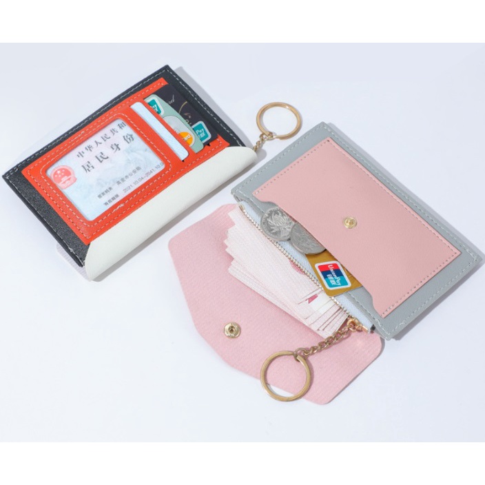 Dompet Kartu Koin Coin Wallet Banyak Slot Card Holder