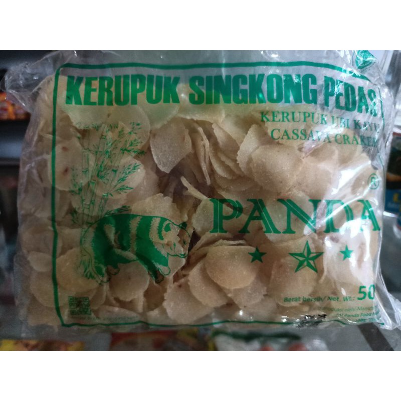 

Krupuk singkong pedas 500gram