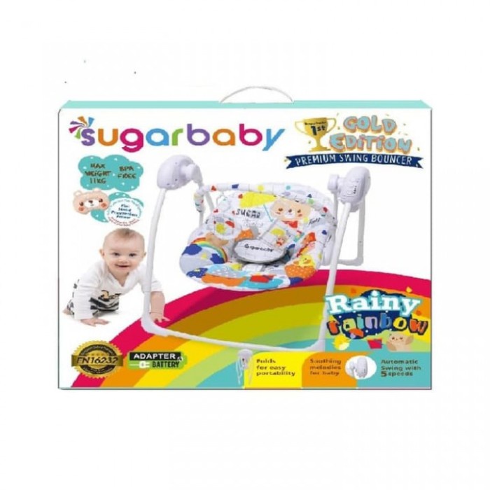 Bayi Sugar Baby Premium Swing Bouncer / Ayunan Bayi / Ayunan Bayi Elektrik