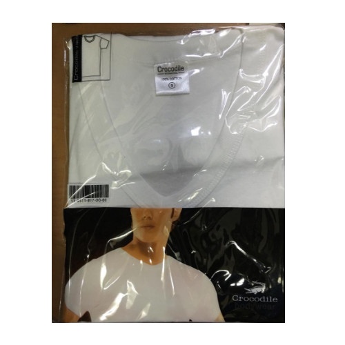 Kaos Dalam Kaos Oblong Crocodile V-Neck 817