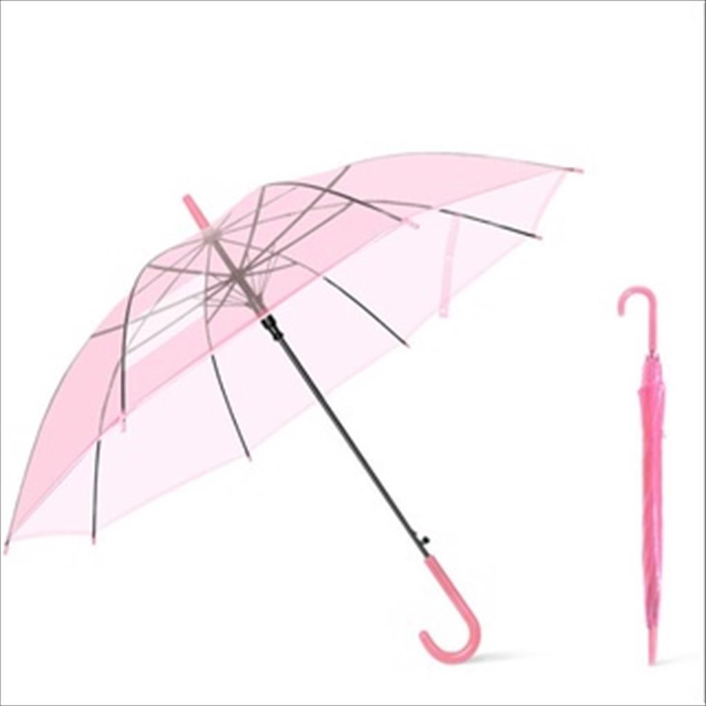 YA 1.011 - Umbrella Payung Transparan Polos Warna Warni Rainbow Payung Lipat Kekinian Bening Kuat Tahan Lama