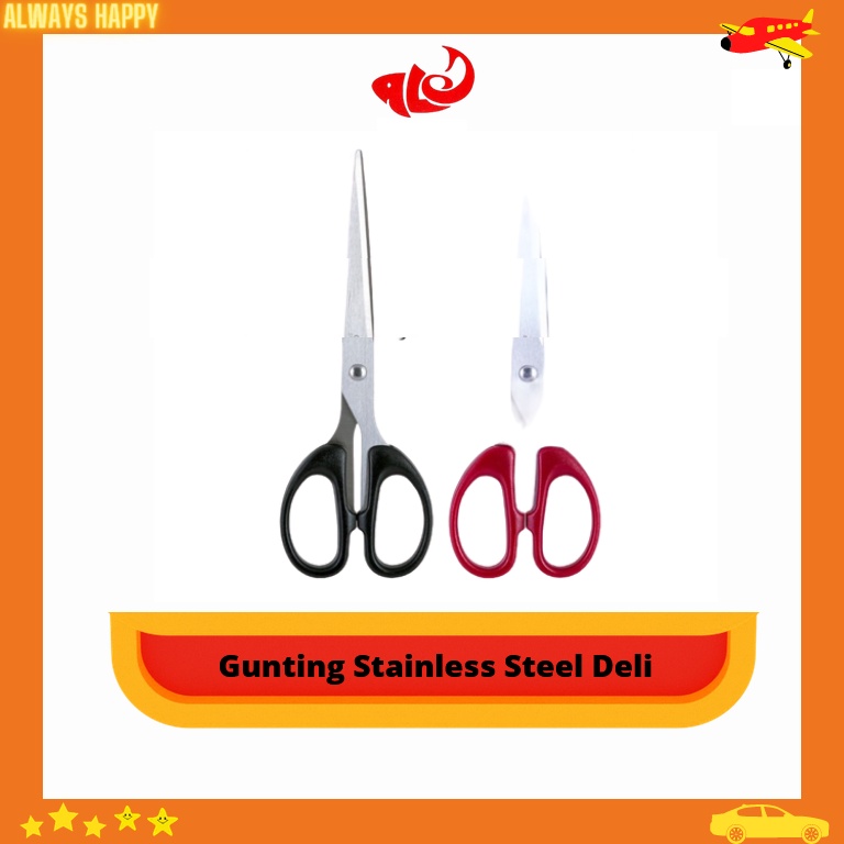 

Gunting Stainless Steel Merek Deli 6009 Murah