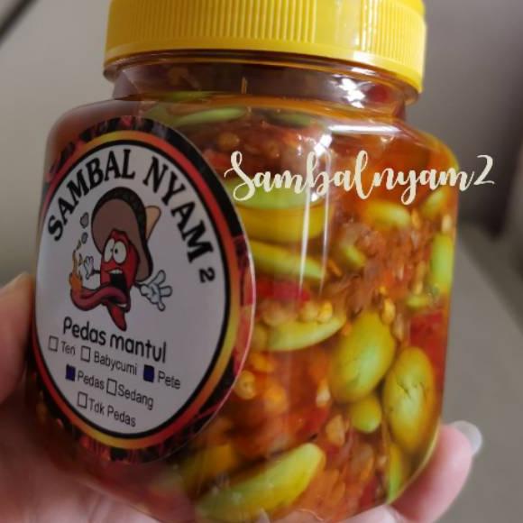 

Termurah[HJ]-SAMBAL PETE PETAI Sambal Nyam2 Pedas SAMBEL PETE PETAI PEDAS 200 GRAM