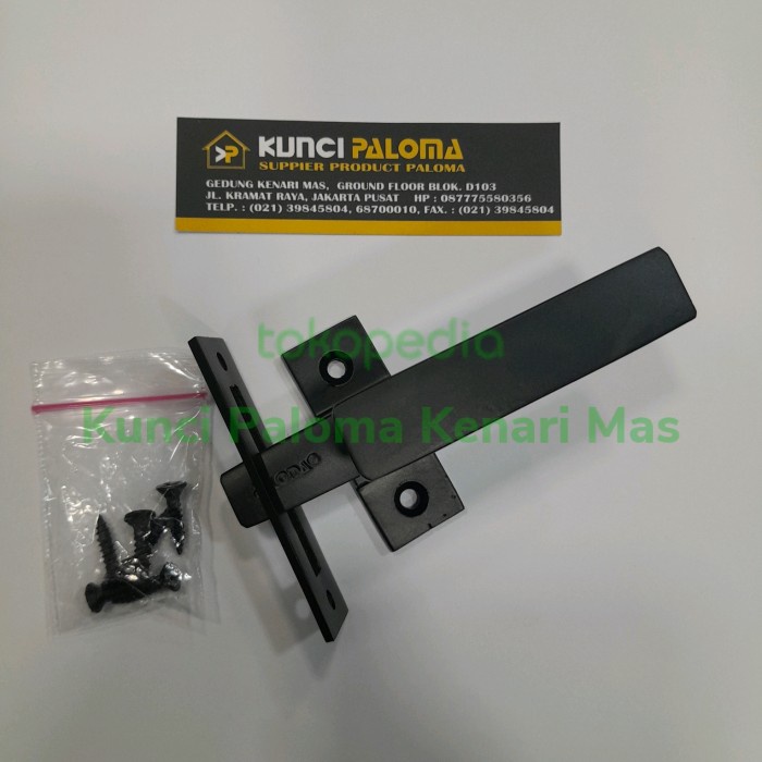 Grendel Kunci Jendela Rambucis Paloma Rbp 685 Slot Grendel Boston Matte Black