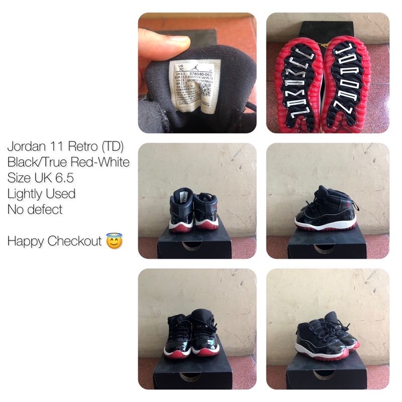Preloved by Ken - Jordan 11 Retro (TD)