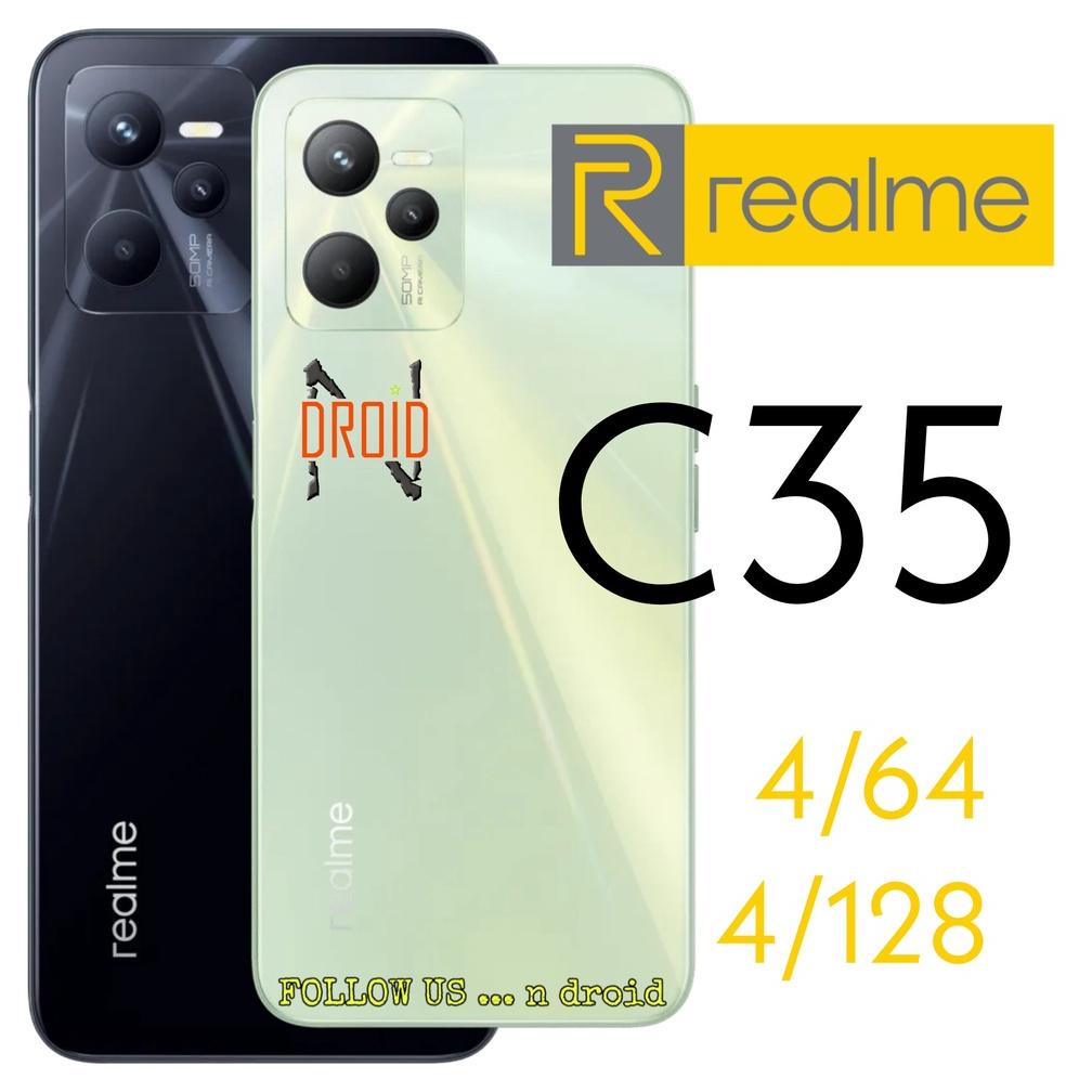 REALME C35 4/128 4/64 - GARANSI RESMI - HP REALME C35 RAM 4GB - HP REALME MURAH - HP ANDROID REALME 