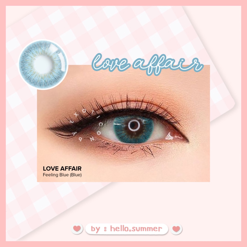 LOVE AFFAIR NORMAL Korean Softlens Natural Look 14.2mm by Exoticon