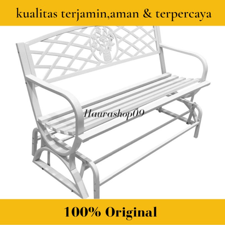 Kursi Goyang/Kursi Ayun/kursi taman/kursi Besi/Kursi taman murah/kursi outdoor/kursi