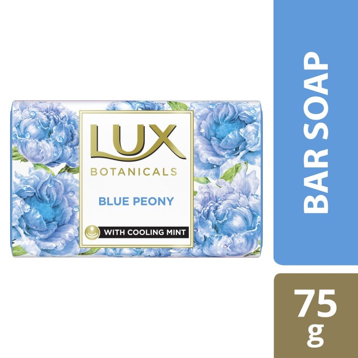 Lux Botanicals Sabun Batang Blue Peony 75G