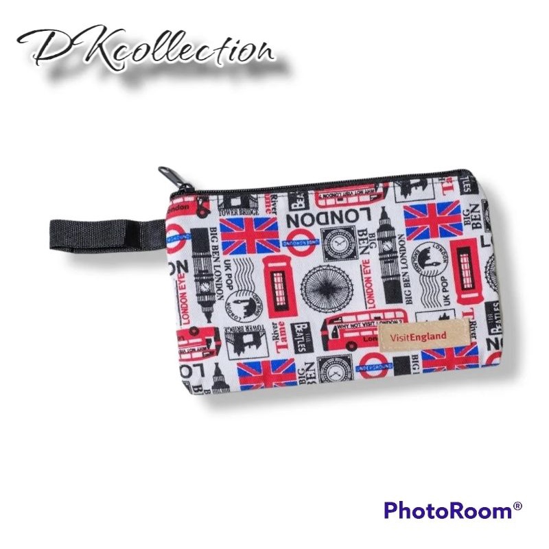 Dompet London souvenir england Pouch london Dompet kosmetik London dompet England Souvenir england